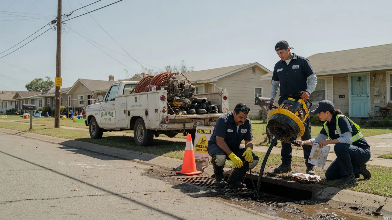 Drain Cleaning in Glidden, TX near me